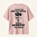 Dark Horror Graphic T Shirt for Men Featuring Monster Design, Gothic Style and Powerful Streetwear Attitude