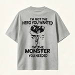 Dark Horror Graphic T Shirt for Men Featuring Monster Design, Gothic Style and Powerful Streetwear Attitude