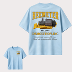 Heemeyer Demolition Vintage Heavy Equipment T-Shirt, Construction Worker Graphic Tee