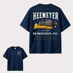 Heemeyer Demolition Vintage Heavy Equipment T-Shirt, Construction Worker Graphic Tee