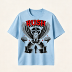 Rush Eagle Vintage Graphic T-Shirt, Dark Rock Inspired Symbolic Design Tee