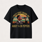 Vintage Dr Pepper Inspired Graphic T-Shirt, Retro Soda Culture Casual Tee
