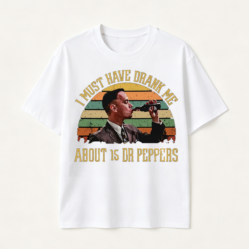 Vintage Dr Pepper Inspired Graphic T-Shirt, Retro Soda Culture Casual Tee