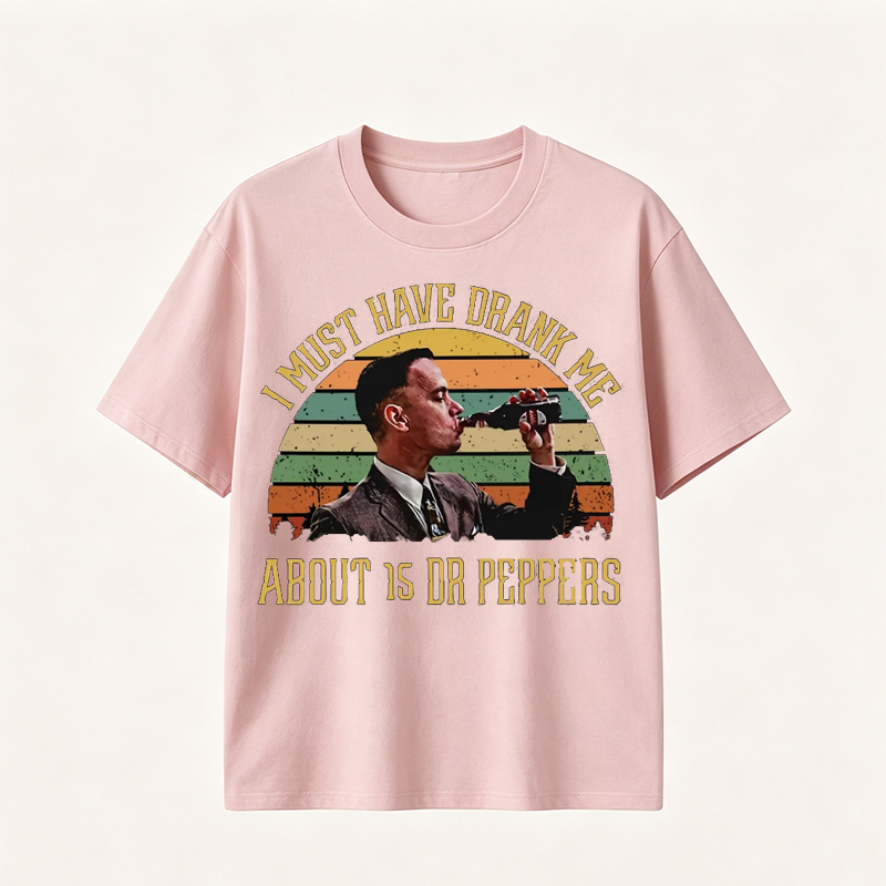 Vintage Dr Pepper Inspired Graphic T-Shirt, Retro Soda Culture Casual Tee