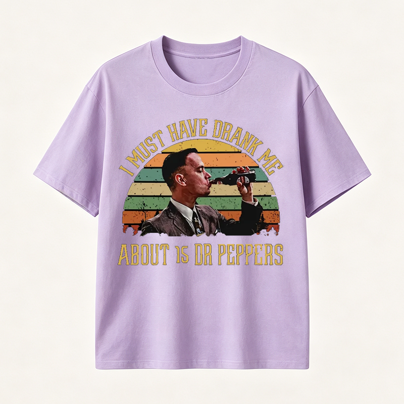 Vintage Dr Pepper Inspired Graphic T-Shirt, Retro Soda Culture Casual Tee