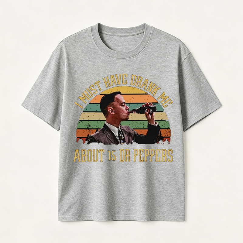 Vintage Dr Pepper Inspired Graphic T-Shirt, Retro Soda Culture Casual Tee
