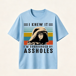 Vintage Rebel Graphic T-Shirt, Retro Attitude Streetwear Tee with Bold Statement Design