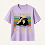 Vintage Rebel Graphic T-Shirt, Retro Attitude Streetwear Tee with Bold Statement Design