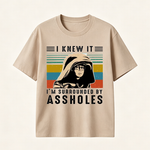 Vintage Rebel Graphic T-Shirt, Retro Attitude Streetwear Tee with Bold Statement Design