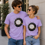 Vintage Rotary Phone Dial Pattern T-Shirt--VINT011
