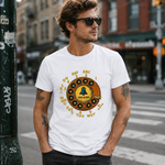 Vintage Rotary Phone Dial Pattern T-Shirt--VINT015