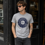 Vintage Rotary Phone Dial Pattern T-Shirt--VINT020