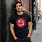 Vintage Rotary Phone Dial Pattern T-Shirt--VINT032