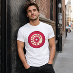 Vintage Rotary Phone Dial Pattern T-Shirt--VINT032