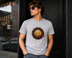 Vintage Rotary Phone Dial Pattern T-Shirt--VINT042