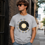 Vintage Rotary Phone Dial Pattern T-Shirt--VINT051