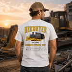 Heemeyer Demolition Vintage Heavy Equipment T-Shirt, Construction Worker Graphic Tee