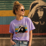 Vintage Rebel Graphic T-Shirt, Retro Attitude Streetwear Tee with Bold Statement Design