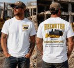 Heemeyer Demolition Vintage Heavy Equipment T-Shirt, Construction Worker Graphic Tee