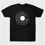 Vintage Rotary Phone Dial Pattern T-Shirt--VINT009