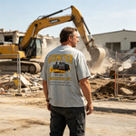 Heemeyer Demolition Vintage Heavy Equipment T-Shirt, Construction Worker Graphic Tee