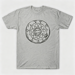 Vintage Rotary Phone Dial Pattern T-Shirt--VINT007