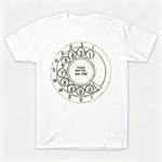 Vintage Rotary Phone Dial Pattern T-Shirt--VINT046