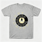 Vintage Rotary Phone Dial Pattern T-Shirt--VINT013