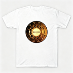 Vintage Rotary Phone Dial Pattern T-Shirt--VINT021