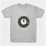Vintage Rotary Phone Dial Pattern T-Shirt--VINT001