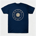 Vintage Rotary Phone Dial Pattern T-Shirt--VINT014