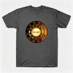 Vintage Rotary Phone Dial Pattern T-Shirt--VINT021