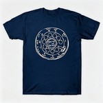 Vintage Rotary Phone Dial Pattern T-Shirt--VINT005