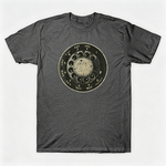 Vintage Rotary Phone Dial Pattern T-Shirt--VINT028