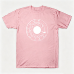 Vintage Rotary Phone Dial Pattern T-Shirt--VINT009