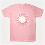 Vintage Rotary Phone Dial Pattern T-Shirt--VINT004