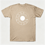Vintage Rotary Phone Dial Pattern T-Shirt--VINT009