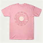 Vintage Rotary Phone Dial Pattern T-Shirt--VINT055