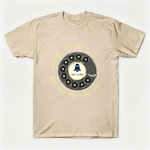 Vintage Rotary Phone Dial Pattern T-Shirt--VINT001