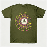 Vintage Rotary Phone Dial Pattern T-Shirt--VINT025