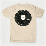 Vintage Rotary Phone Dial Pattern T-Shirt--VINT048