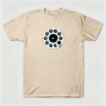 Vintage Rotary Phone Dial Pattern T-Shirt--VINT052
