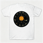 Vintage Rotary Phone Dial Pattern T-Shirt--VINT022