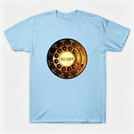 Vintage Rotary Phone Dial Pattern T-Shirt--VINT021