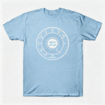 Vintage Rotary Phone Dial Pattern T-Shirt--VINT014