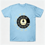 Vintage Rotary Phone Dial Pattern T-Shirt--VINT013