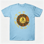 Vintage Rotary Phone Dial Pattern T-Shirt--VINT015