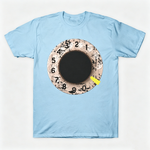 Vintage Rotary Phone Dial Pattern T-Shirt--VINT010