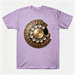 Vintage Rotary Phone Dial Pattern T-Shirt--VINT023