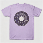 Vintage Rotary Phone Dial Pattern T-Shirt--VINT055